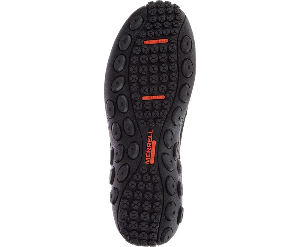 Merrell Slip Ons Black - Jungle Moc Alloy Toe Wide Width - Mens 47CERXKGD